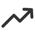 Trending Up SVG Icon